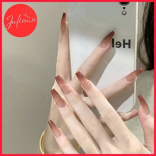 [Mã-R845] Set 24 Móng Tay Giả Juliana Cao Cấp (Tặng Kèm Keo + Dũa + Miếng Dán)