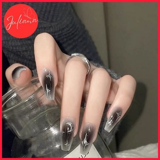 [Mã-A722] Móng Tay Giả Juliana Hộp 24 Nails Box (Kèm Phụ Kiện Làm Móng)