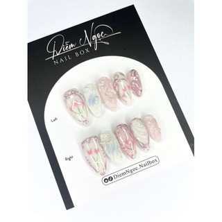 77 Nailbox thiết kế tiểu thư hoa Tulip xinh xắn