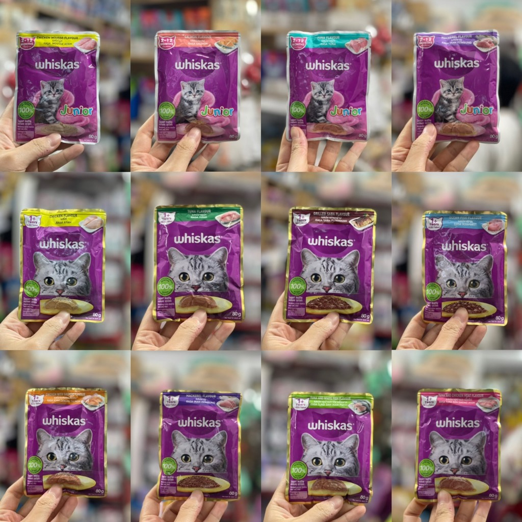 Pate gói cho mèo Whiskas (80gr)