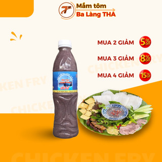 Mắm tôm ba làng THA chai 500g đặc sản ba làng thanh hoá