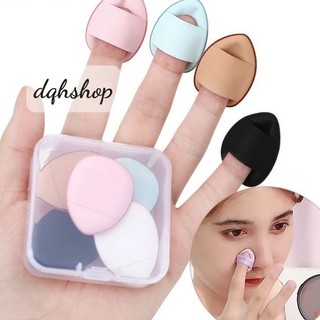 Mút tán kem nền che khuyết điểm bằng ngón tay mini