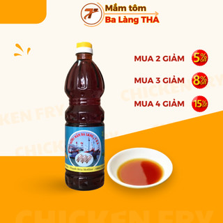 Combo nước mắm cốt cá cơm Ba Làng THA ủ 2 năm đặc sản Thanh Hoá