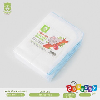 Khăn Xô sữa Mipbi, khăn xô cho bé sơ sinh