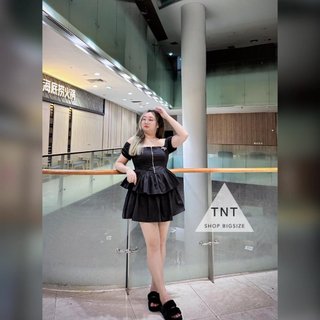 SET ÁO PEPLUM KÈM CHÂN VÁY [TNT SHOP BIGSIZE 60KG 90KG]