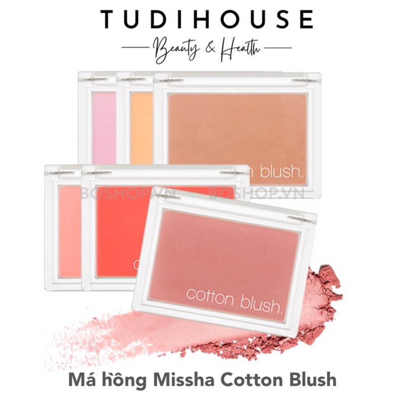 Má hồng Missha Cotton Blush