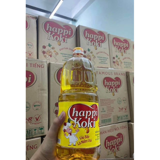 Dầu Ăn Happi Koki 2 Lít/1Lít