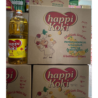 Dầu Ăn Happi Koki 2 Lít/1Lít