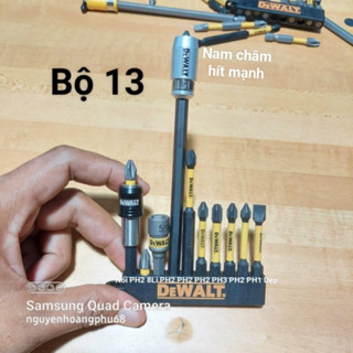 Bộ mũi vít Đầu Nối Gắn Vít Đầu Bắn Tôn  Dewalt