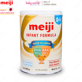 [HSD: 07/01/2026] Sữa Bột Meiji Infant Formula Hàng Nhập Khẩu Công Ty Số 0, Hộp 800g Cho Bé