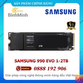 Ổ cứng ssd 1tb 2tb samsung 990 evo m2 nvme m.2 pcie gen 4.0 x4 2280 - bh 5 năm