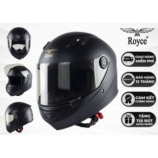 Mũ bảo hiểm full face 1 kính Royce Xh03