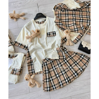 Set kẻ gấu B B R hot hit[ Sẵn Ship]