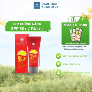 Kem chống nắng trắng da tenamyd fresh white sand sunscreen spf50/pa+++ 50ml
