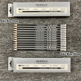 Bút chì aihao 2b - 9052 - bút chì gỗ cao cấp