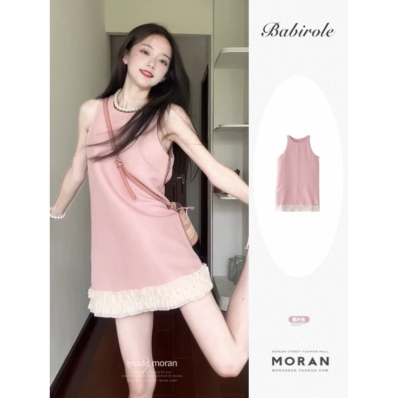 đầm suông sát nách koreastyle