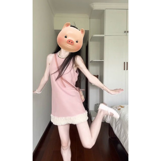 đầm suông sát nách koreastyle