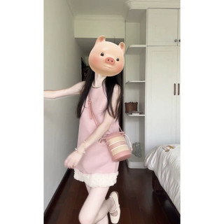đầm suông sát nách koreastyle