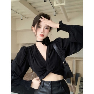 Áo Lụa Kiểu Tay Bồng ( ko kèm hoa cài)❄️