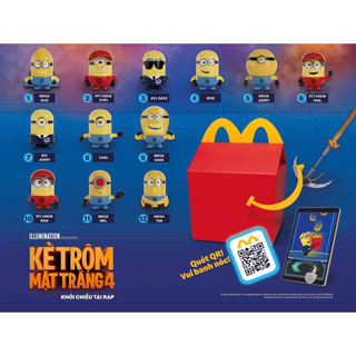 Đồ chơi Mô hình nhân vật Minion - Mc donalds
