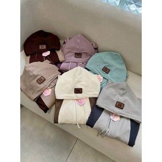 Áo khoác nữ thời trang đi nắng nón to