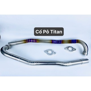 Cổ Pô Titan From Zin Tặng Kèm Tai Nhôm CNC và Khâu Inox