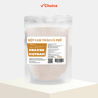 Bột cam thảo cà phê OBAXUA OG137:CTCF dưỡng trắng/ tẩy da chết nhẹ/ mờ thâm/ sáng da 75g