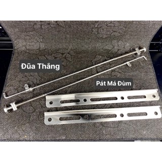  ĐŨA THẮNG VÀ PÁT GIỮ MÁ ĐÙM SALAYA INOX 304 DÀY 4ly CHO WAVE DREAM ,FULED ,EX NHỎ 