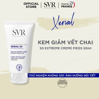 Kem dưỡng da hỗ trợ làm mờ vết chai ở bàn chân, bàn tay và khuỷu tay SVR XERIAL 50 EXTREME CREME PIEDS 50ml