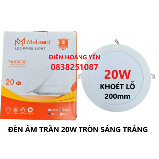 đèn led âm trần 18w 20W ÁNH SÁNG TRẮNG