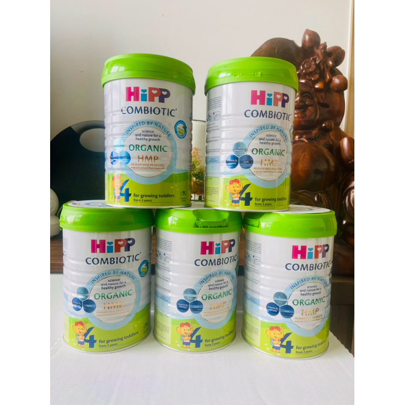 Sữa bột công thức HiPP 4 Organic Combiotic 800g bổ sung DHA trực tiếp dành cho trẻ nhỏ