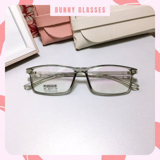 Gọng Kính Cận vuông Mảnh 201 Gọng Kính Mắt vuông nữ Bunny glasses mắt kính giá rẻ