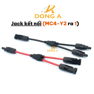 Jack kết nối mc4 - y2 ra 1 , cặp jack đôi mc4 kết nối tấm pin năng lượng mặt trời
