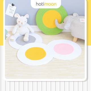 Tấm lót decor, tấm lót ấm trà, đế lót nồi, đĩa 40cm 2 màu - Hatimoon -  miếng lót HTL024
