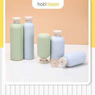 Chai nhựa nắp bật chiết dầu gội, sữa tắm, mỹ phẩm 200ml/300ml/400ml/500ml HATIMOON