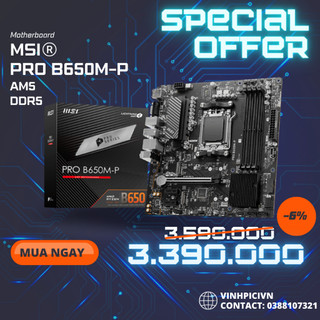 Mainboard msi pro b650m-p