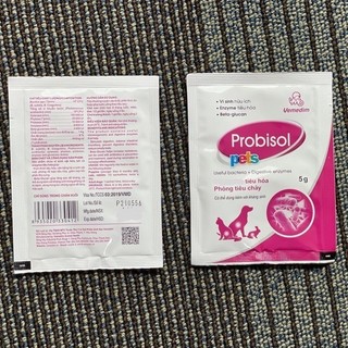 Men tiêu hóa cho chó mèo probisol pets gói 5g kích thích tiêu hoá tăng sức đề kháng cho thú cưng