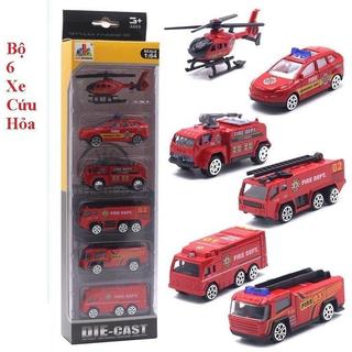Đồ chơi mô hình xe cứu hỏa xe cho bé bằng sắt an toàn, bền đẹp rất nhiều loại xe Toy