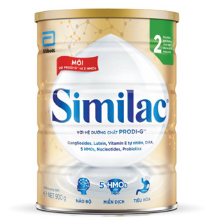 Sữa Bột Similac 2 IQ HMO 900g Mẫu Mới 5G