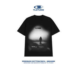 Áo thun Oversize TL - SHADOW  - 260GSM chất liệu 100% COTTON-MẪU 15