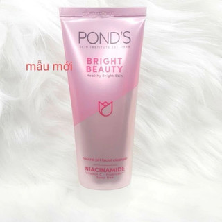 Sữa rửa mặt trắng hồng pond's white beauty 50g