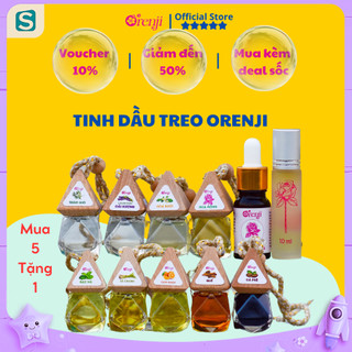 Tinh dầu treo xe, treo tủ quần áo, khử mùi, làm sạch không khí, thơm không gian sống Orenji 10ML