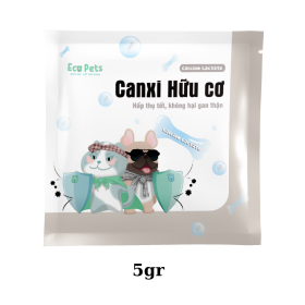 [Hoả Tốc] Canxi Hữu Cơ Ecopets 5G