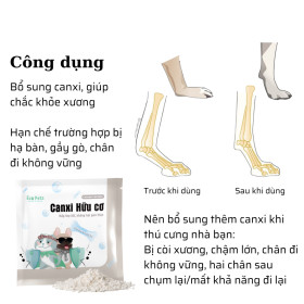 [Hoả Tốc] Canxi Hữu Cơ Ecopets 5G
