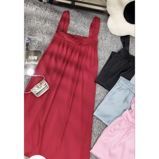 Đầm Ngủ Lụa Sexy,Váy Mặc Nhà Lụa Lantin