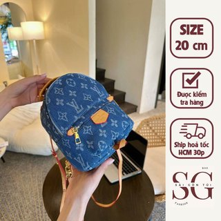 Balo nữ size nhỏ vải jean cao cấp siêu Đẹp Quảng Châu Cao Cấp