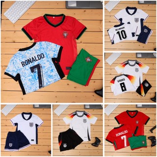 Quần Áo Bóng Đá Trẻ Em Euro 2024 Tuyển Đức Kid, Áo Tuyển Anh Trẻ Em, Áo Ronaldo Bồ Đào Nha, Đồ đá Banh Trẻ Em euro 2024