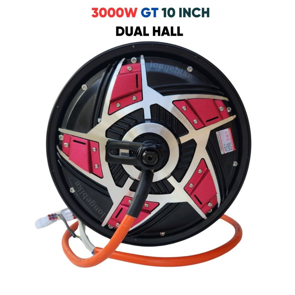 động cơ xe điện 2000w và  3000w 10 inch GT dual hall YMmotor
