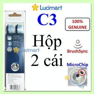Đầu bàn chải điện Phi.lips Sonicare C3 Premium Plaque Control [Hàng Mỹ]