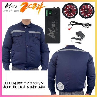 Áo điều hòa màu xanh than